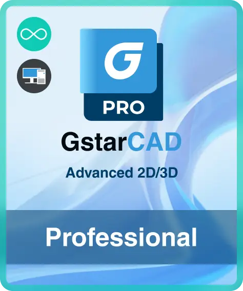 ​​GstarCAD 2026 Professional (2D/3D)​ - Perpetua (Monoplaza)